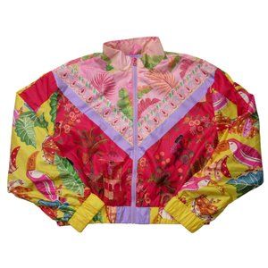 BNWT FARM Rio Mixed Scarves Windbreaker